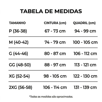 Macacão Modelador Slim Shaper